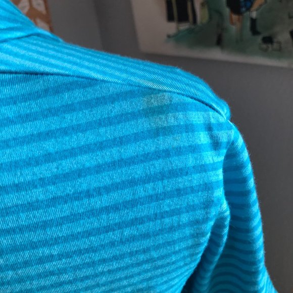 Icebreaker Striped Polo Shirt - Merino Wool - Picture 7 of 13